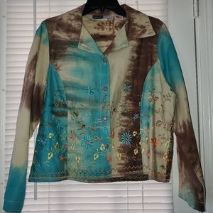 Rhonda Stark Womens Jacket Medium